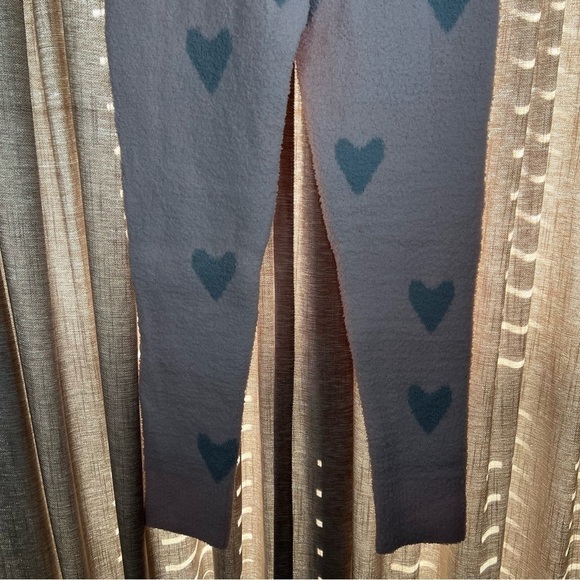 NWT Honeydew Intimates Chenille Pink Glisten Heart Print Jogger Pants Size Large - Picture 14 of 15